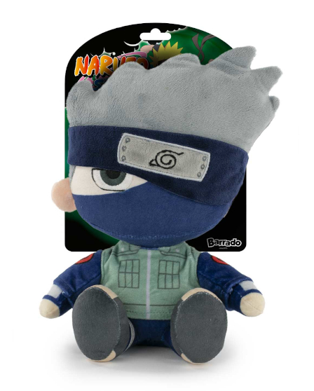 (Mis 3+) KAKASHI NARUTO Peluche Seduto 25cm…x54