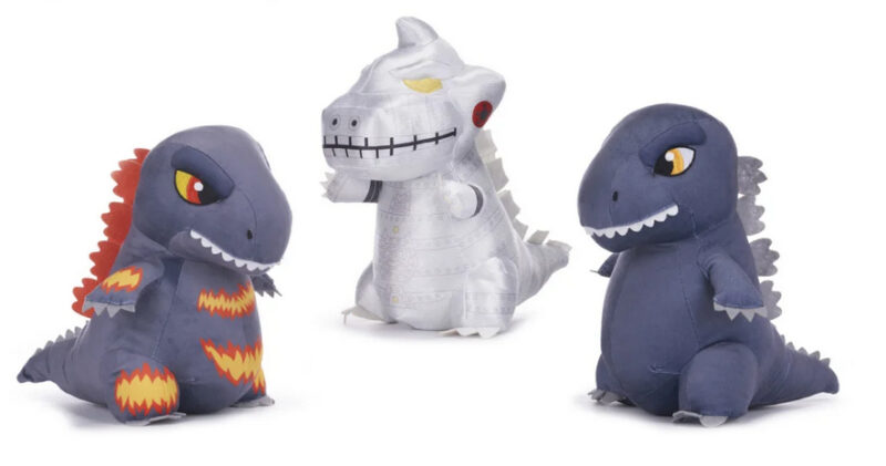 (Mis 3+) GODZILLA Peluche 25cm -3ass…x48