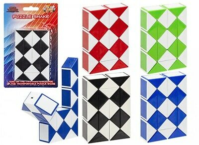 PUZZLE SERPENTE CUBO MAGICO In blister -4ass…x24…x144