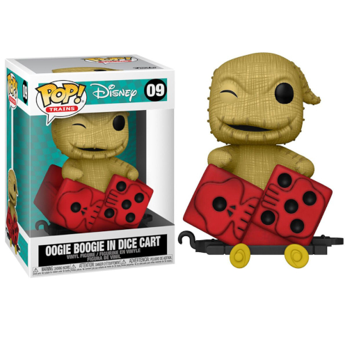 FUNKO POP! Oogie Boogie in Dice Cart 09 In box (11x16cm)…x6…x36