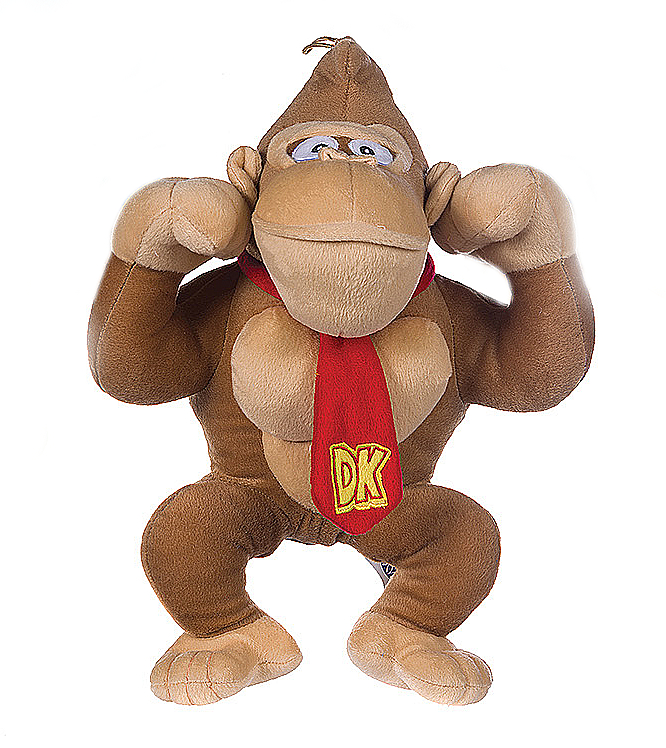 (Mis 7) SUPER MARIO (DONKEY KONG SOLO) Peluche 50cm…x12