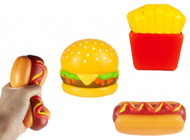 FAST FOOD 12cm Squishy -3ass…x12…x120