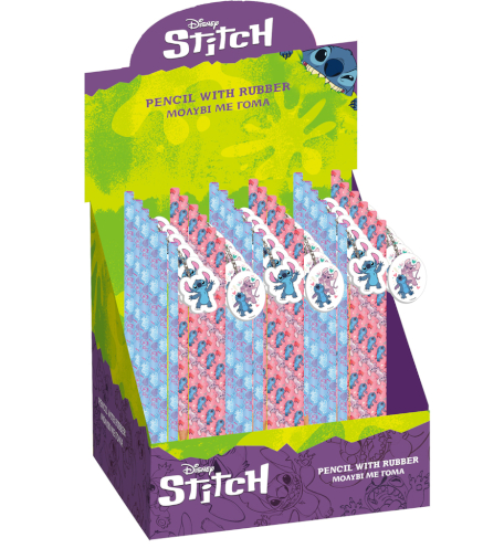 STITCH Matita c/Gomma 2D In espo da 36pz…x288