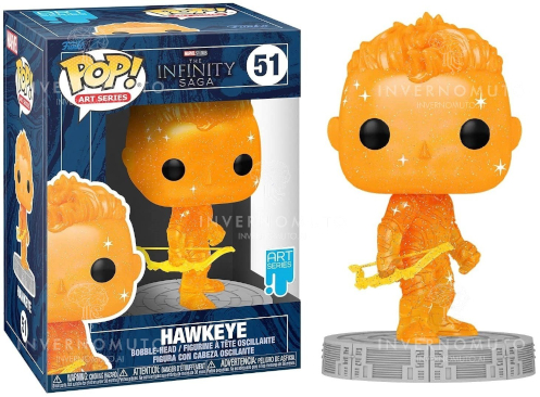 FUNKO POP! Marvel Infinity Saga ART SERIES Hawkeye In box (12x17cm)…x12