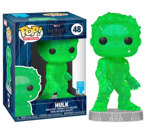 FUNKO POP! Marvel Infinity Saga ART SERIES Hulk In box (12x17cm)…x12