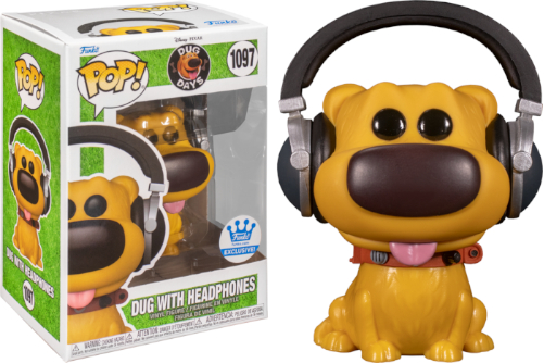 FUNKO POP! Dug Days Dug c/Cuffie In box (11x16cm)…x6…x36