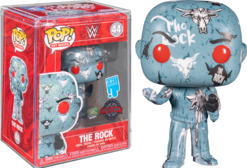 FUNKO POP! The Rock ART SERIES In box (12x17cm)…x20