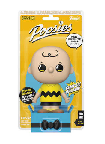 FUNKO POPSIES! Snoppy -Charlie Brown In blister 10x18cm…x36