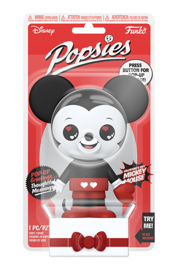 FUNKO POP! Funko Popsies Mickey e Minnie -Minnie sola Valentines In espo da 12pz…x36