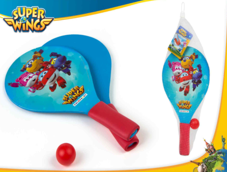 SUPER WINGS SET 2 RACCHETTE CON PALLA…x12