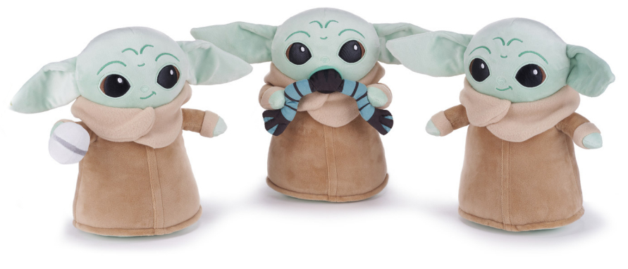 (Mis 3+) BABY YODA (THE MANDALORIAN) Peluche 30cm GIFT-3ass…x40