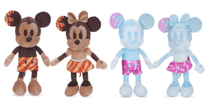 (Mis 3+) MINNIE & TOPOLINO FLAVOURS Peluche 30cm -4ass…x48