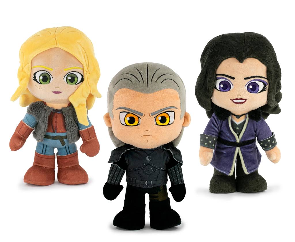 (Mis 3+) THE WITCHER Peluche – 3 ass….x27