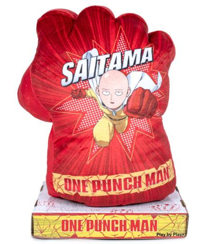 (Mis 3+) ONE PUNCH MAN Guantone Peluche 30cm c/Base…x24