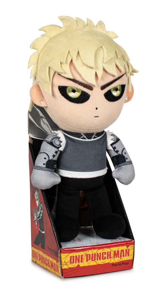 (Mis 3+) ONE PUNCH MAN GENOS c/Base Peluche 27cm…x24