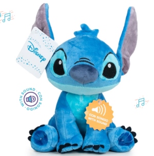 (Mis 5) STITCH SEDUTO Peluche con suono 35cm…x20