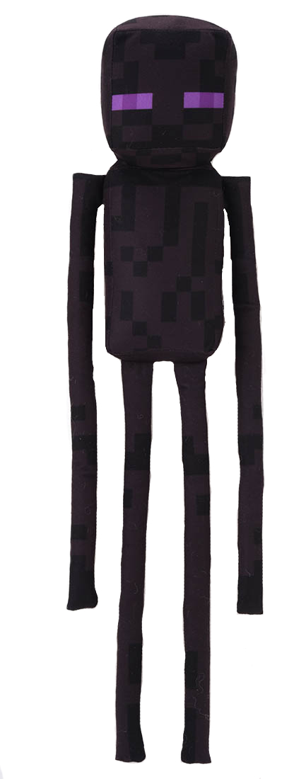 (Mis 5) MINECRAFT (Enderman solo – nero) peluche 45cm…x24