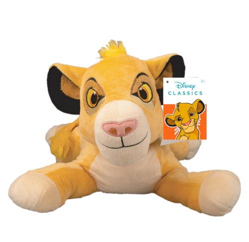 (Mis 6) SIMBA ANIMAL FRIENDS Peluche sdraiato 50cm c/suono – Soft…x12