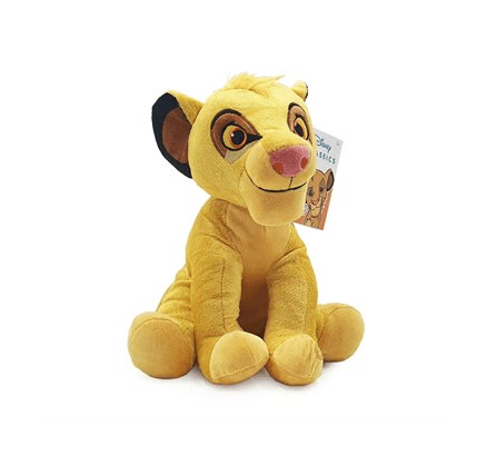 (Mis 3+) ANIMAL FRIENDS SIMBA Peluche seduto 30cm c/suono…x24