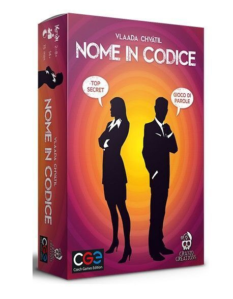 GIOCO IN SCATOLA Nome In Codice 20x15cm…x6