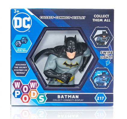 WOW! PODS Collezionabili Dc Comics -Batman c/Luce In scatola 15x15cm…x12