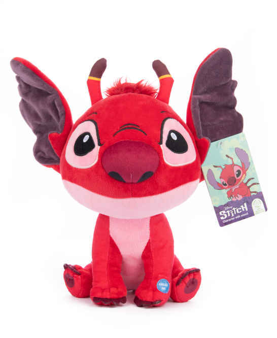 (Mis 5) LEROY (Stitch Rosso) Lil Bodz Peluche con suono 35cm…x12