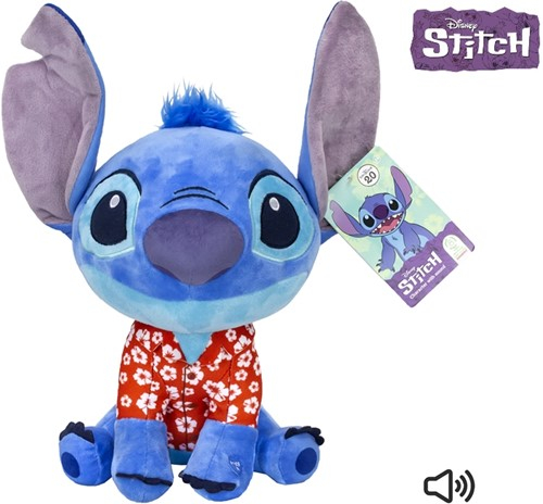 (Mis 3+) STITCH HAWAII Lil Bodz Peluche 30cm c/suono…x12