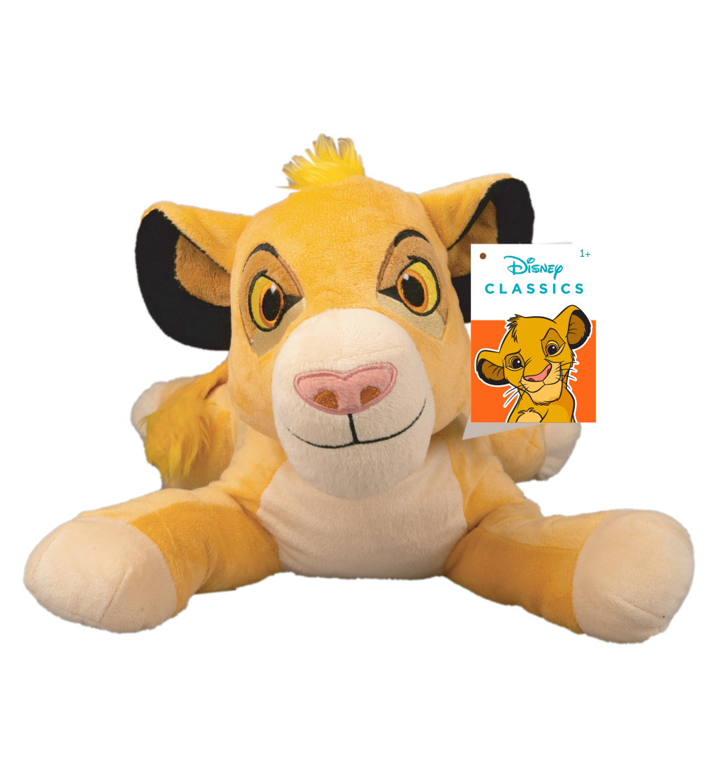 (Mis 2) SIMBA – ANIMAL FRIENDS Sdraiato Peluche 20cm c/suono…x24