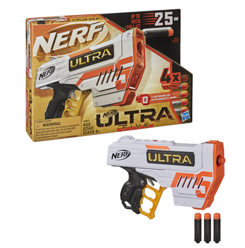 NERF Ultra FIVE Fucile c/Colpi 35x25cm…x4