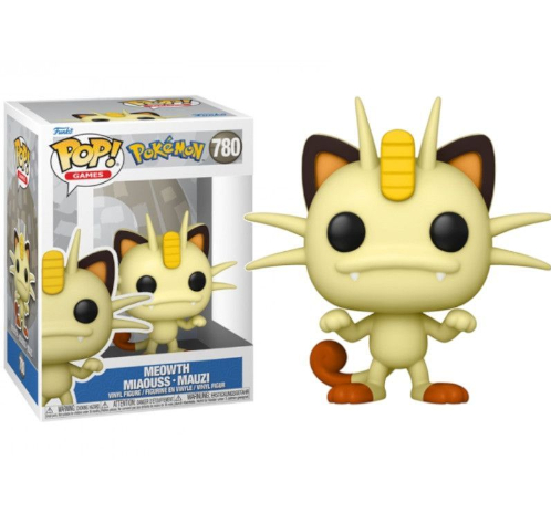 FUNKO POP! Pokemon -Meowth 780 In box (11x16cm)…x6