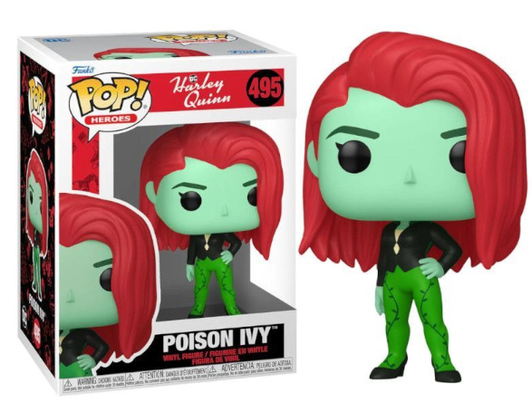 FUNKO POP! Harley Quinn Animated Series Poison -Ivy 495 In box (11x16cm)…x6