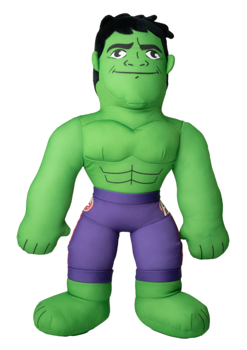 (Mis 5) MARVEL HULK Peluche 50cm in piedi c/Suono In Tessuto…x6