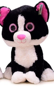 (Mis 8) ANIMALI OCCHIONI   peluche 60cm (Gatto)..x6