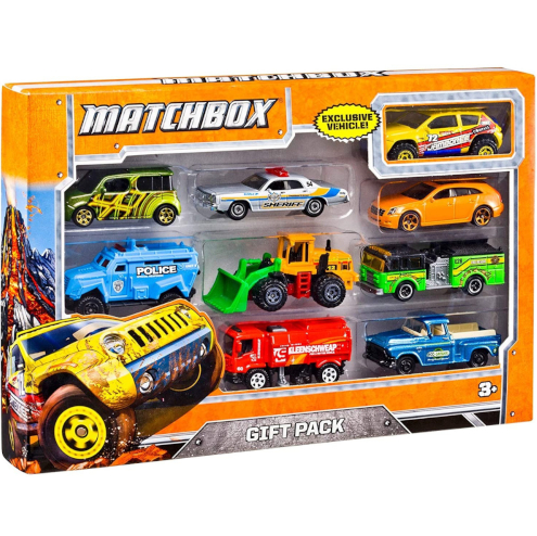 MATCHBOX 1:69 Veicoli In scatola da 9pz 28x19cm…x6