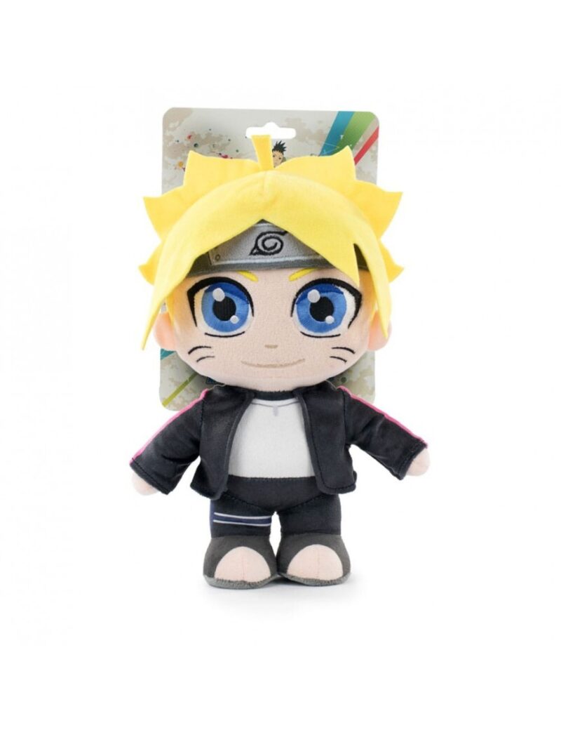 (Mis 3+) BORUTO NARUTO Peluche 30cm c/back card..x60