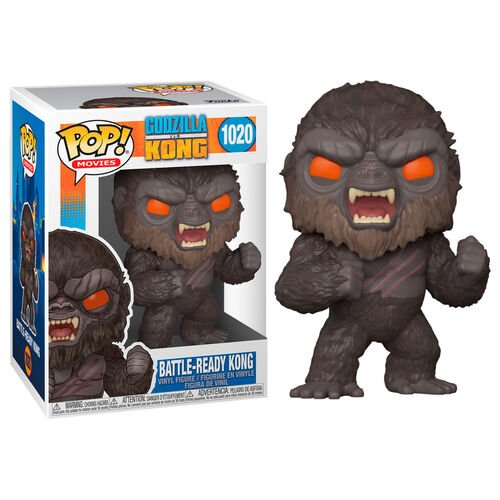 FUNKO POP! Godzilla Vs Kong -Kong Battle Ready In box (11x16cm)…x6