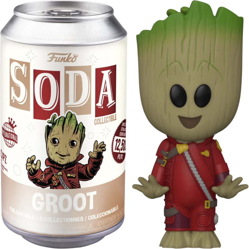 FUNKO POP! Vinyl SODA Marvel -Baby Groot In Lattina (15x18cm)