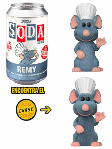 FUNKO POP! Vinyl SODA Ratatouille -Remy In Lattina (15x18cm)