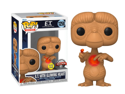 FUNKO POP! E.T. 40th -E.T. c/Cuore In box (11x16cm)…x6