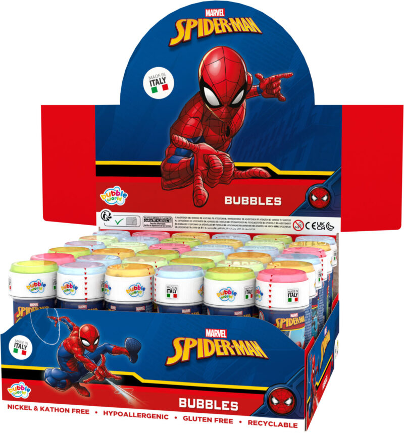 MARVEL SPIDER-MAN BUBBLES (Bolle di sapone)…x36…x216