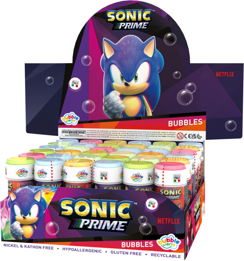 SONIC BUBBLES (Bolle di sapone)…x36…x216