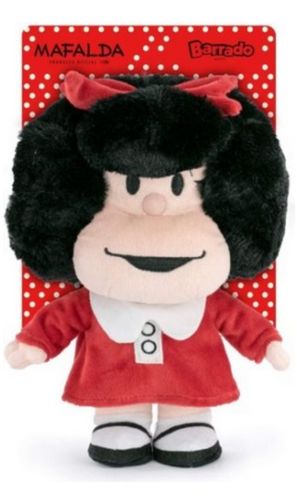 (Mis 3) MAFALDA (Vestito rosso) Peluche 30cm