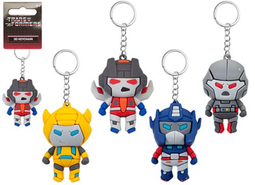 TRANSFORMERS Soft PVC Portachiavi 3D  4 ass- 6cm…x24…x240