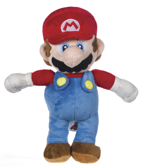 (Mis 3+) SUPER MARIO solo Peluche 30cm…x40