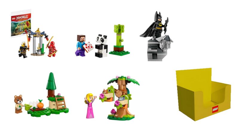 LEGO Espositore con personaggi assortiti in busta(espositore:40x30x30cm)…X25