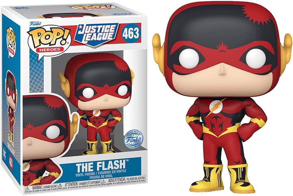 FUNKO POP HEROES Justice League – The Flash 463…x6…x12