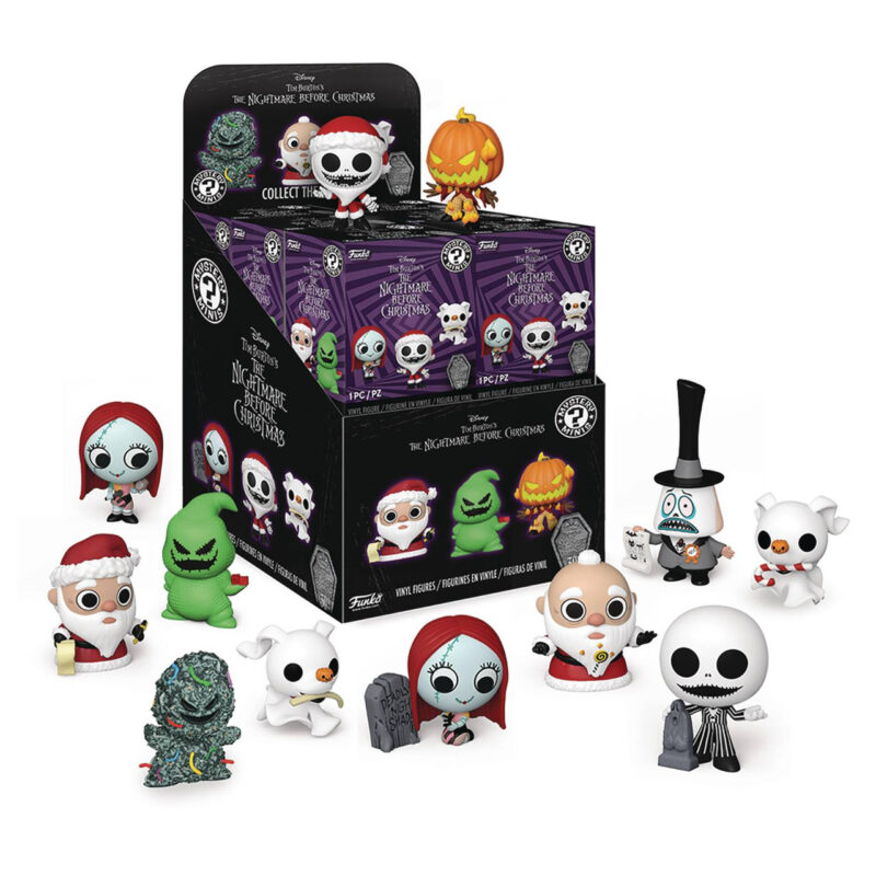 FUNKO MYSTERY MINIS The Nightmare Before Christmas 30th – In scatola 6cm 12ass In espo da 12pz