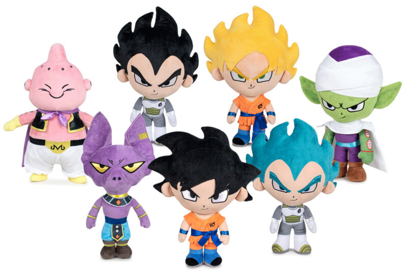 (Mis 2) DRAGON BALL SUPER Peluche 22cm – 7ass…x24