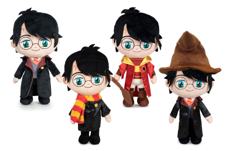 (Mis 3) HARRY POTTER WIZARD Peluche 29cm 4ass…x24