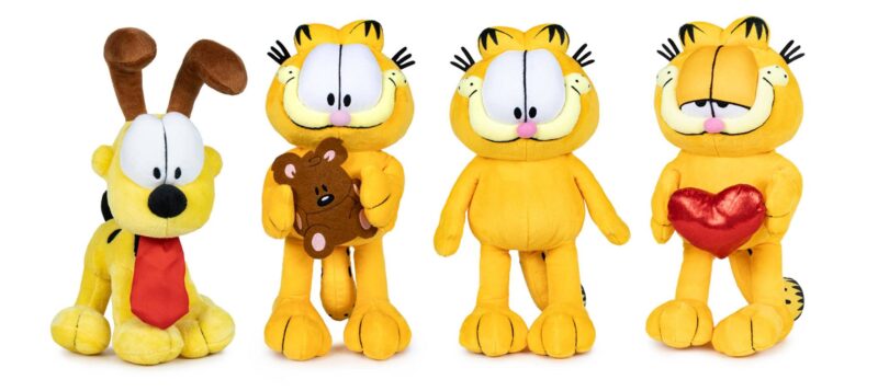 (Mis 3+) GARFIELD  Peluche 30cm 4 ass…x24